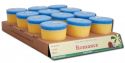 Aloha Bay Palm Wax Candles Coconut Wax Perfume Blends With Essential Oils Votive 12 pc Romance (Yellow/Lt. Blue)