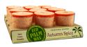 Aloha Bay Palm Wax Candles Eco Palm Perfume Blend Votives 12 PC Autumn Spice