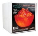 Aloha Bay Himalayan Salt Lamps Salt Bowl Lamp w/Salt Stones 6" Diameter