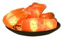 Aloha Bay Himalayan Salt Lamps Bowl w/10 Glowing Stones 8 in
