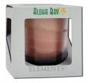Aloha Bay Palm Wax Candles Feng Shui Palm Wax Candles Earth/Inner Peace 2.5 oz Jar