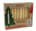 Aloha Bay Palm Wax Candles Coconut Wax Unscented Christmas Tree Candles 4 1/2 Inch Cream 20 pk