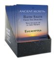Ancient Secrets Dead Sea Aromatherapy Bath Salts Eucalyptus 4 oz 12 pack