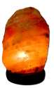 Ancient Secrets Salt Lamps & Tea Lights Salt Lamp Medium with Wood Base