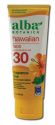 Alba Botanica Sun Care Products Fragrance Free SPF30 Face Sunscreen Lotion 3 oz