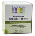 Aura Cacia Shower Tablets 3 count box Purifying Eucalyptus