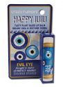 Crazy Rumors Happy Juju Lip Balm Evil Eye Fig Honey Pistachio .15 oz