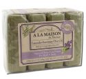 A La Maison Bar Soap Lavender Rosemary Olive Oil 3.5 oz 4pk