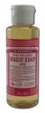 Dr Bronners Liquid Castile Soap Rose 3.4 oz
