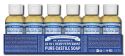 Dr Bronners Magic Soap Travel Organic Liquid Soap Peppermint 2 oz/12 pk