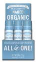 Dr Bronners Organic Lip Balms Naked 12 pack