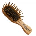 Ambassador Hairbrushes (By Faller) Hairbrushes - Wooden Handle with Pneumatic Brushes Olivewood Mini/Wood Pins 5116