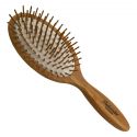 Ambassador Hairbrushes (By Faller) Hairbrushes - Wooden Handle with Pneumatic Brushes Bamboo Large Oval/Wood Pins 5122