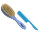 Ambassador Hairbrushes (By Faller) Baby Brushes Brush & Comb Set Blue 5128