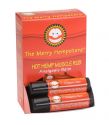 Merry Hempsters Hemp Rubs & Salves (Push-up Tubes) Hot Hemp Muscle Rub .6 oz 12 pc