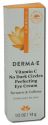 Derma E Vitamin c Skin Care No Dark Circle Perfecting Eye Cream .5 oz