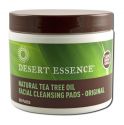Desert Essence Facial Care Products Natural Cleansing Pads w/Tea Tree Oil 50/jar