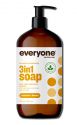 EO Products EO 3 In 1 Everyone Soap: Shower Gel, Bubble Bath, Shampoo Coconut Lemon