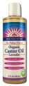 Heritage Store Castor Oil Organic Lavender Castor Oil 8 oz