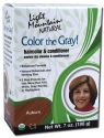 Light Mountain Color the Gray Natural Haircolor and Conditioner Auburn