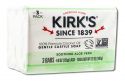 Kirks Natural Products Castile Bar Soap Aloe Vera Bar Soap 4 oz 3 pk