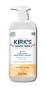 Kirks Natural Products Castile Body Care 3 in 1 Head to Toe Cleanser Citrus Twist 32 oz