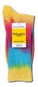 Maggies Functional Organics Tie Dye Crew Socks Lite Tie Dye Crew 9-11