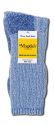 Maggies Functional Organics Killington Mountain Hiker Socks Blue 9-11