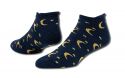 Maggies Functional Organics Footie Socks Moon Cotton Tab Size 5.5-9.5