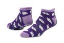 Maggies Functional Organics Footie Socks Bunny Cotton Tab Size 5.5-9.5
