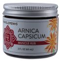 Four Elements Creams Arnica Capsicum Muscle Rub 2 oz