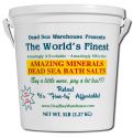 DEAD SEA WAREHOUSE, INC. Amazing Minerals Bath Salts Dead Sea Bath Salts 5 lbs