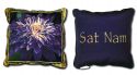 CIRCLES OF LIGHT CIRCLES OF LIGHT PILLOW 14 X 14 Purple Lotus Sat Nam