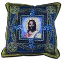 CIRCLES OF LIGHT CIRCLES OF LIGHT PILLOW 14 X 14 Christ Mandala