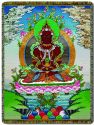 CIRCLES OF LIGHT CIRCLES OF LIGHT TAPESTRY THROW 68 X 48 Amitayus Buddha