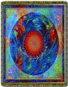 CIRCLES OF LIGHT CIRCLES OF LIGHT TAPESTRY THROW 68 X 48 Children of Mandala