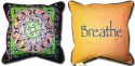 CIRCLES OF LIGHT CIRCLES OF LIGHT PILLOW 14 X 14 Art of Yoga Breathe
