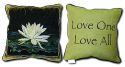 CIRCLES OF LIGHT CIRCLES OF LIGHT PILLOW 14 X 14 Lotus Sunrise Love One Love All