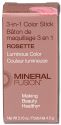 Mineral Fusion Cheeks 3 in 1 Color Stick Rosette .35 oz