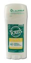 Toms of Maine Deodorants (stick & roll on) Complete Lemon & Bergamot Stick Aluminum Free Deodorant 2.25 oz