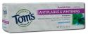Toms of Maine Trial Size Products Peppermint Antiplaque Whitening Toothpaste 1 oz
