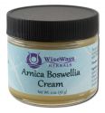 WiseWays Herbals Salves for Natural Skin Care Arnica Boswella Cream 2 oz