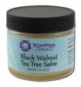 WiseWays Herbals Salves for Natural Skin Care Black Walnut Tea Tree Salve 2 oz