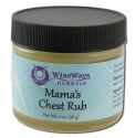 WiseWays Herbals Salves for Natural Skin Care Mamas Chest Rub 2 oz