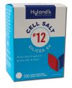 Hylands Standard Homeopathics Tissue Salts (Cell Salts) 6x #12 Silicea 6X Tablet 100 ct