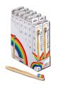 The Future Is Bamboo Bamboo Toothbrush Kids Soft Rainbow Display 12 pc