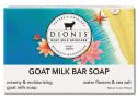 Dionis Goat Milk Skincare Bar Soap Water Flowers & Sea Salt 6 oz
