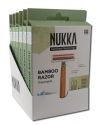 Nukka Disposable Razor Bamboo Disposable Razor 6pc Display