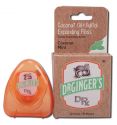 DR. GINGERS Coconut Oil Oral Care Xylitol and Coconut Oil Expanding Floss .35 oz