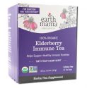 Earth Mama Organics Teas 16 Bags Organic Elderberry Immune Tea 16 ct